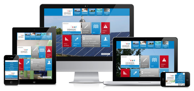 Responsive Web der Gemeindewerke Schutterwald